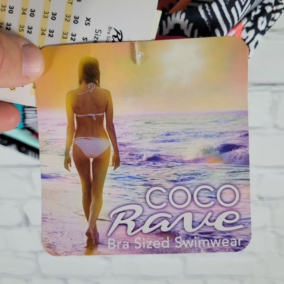 COCO RAVE | Simone halter underwire bra wrap bikini swim bathing suit top - Picture 7 of 12